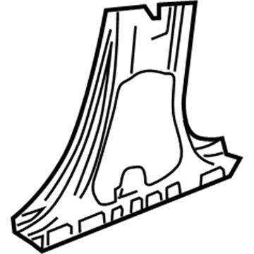 GM 22906830 Inner Center Pillar