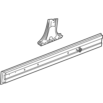 GM 23381686 Inner Rocker