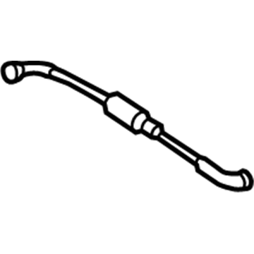 BMW 52-20-7-263-351 Bowden Cable Horizontal Adjustment