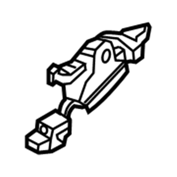BMW 52-20-7-263-349 Lever, Backrest Angle Adjustment, Left