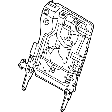 BMW 52-20-7-230-144 Seat Frame, Comfort Seat, Right