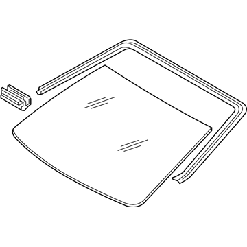 Toyota 56101-74100 Windshield