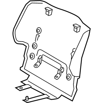 Lexus 71705-30890-B0 Board Sub-Assembly, Front Seat