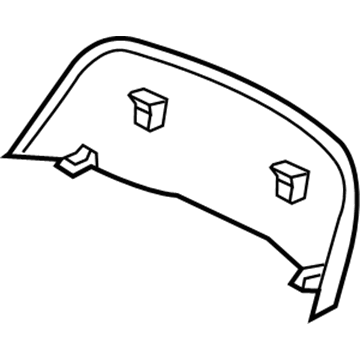 Lexus 71771-30120-B0 Board, Front Seat Back