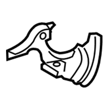 Lexus 71875-30190 Cover, RECLINING Adjust