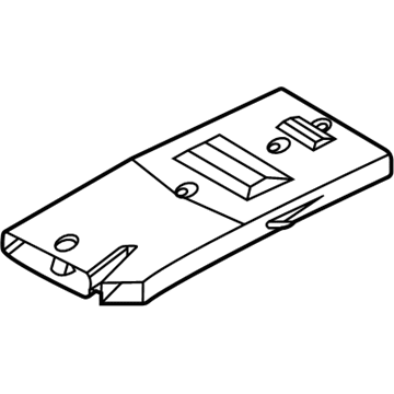 Hyundai 97375-K2000 Duct-Rear Heating RR, RH