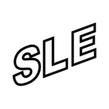 GM 23255006 Nameplate