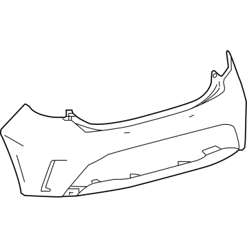 Toyota 52159-12953 Bumper Cover