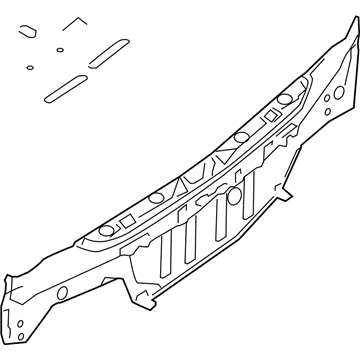 Nissan 79110-ET030 Panel-Rear, Upper