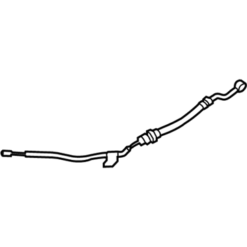 Kia 587381M300 Brake Hose, Right