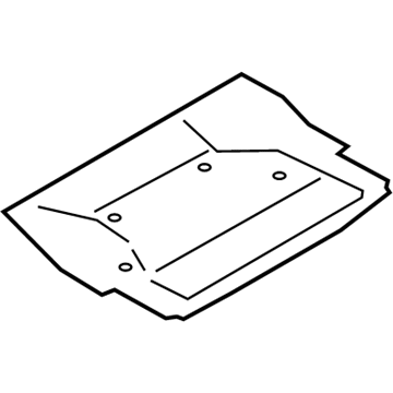 BMW 51-47-7-238-061 Removable Panel For Luggage Compartment
