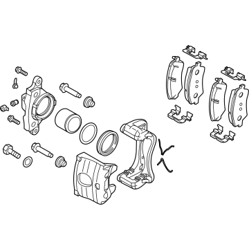Hyundai 58130-AA000 Brake Assembly-FR, RH