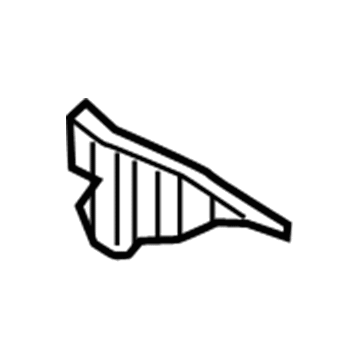 GM 84166795 Rail Assembly Lower Reinforcement