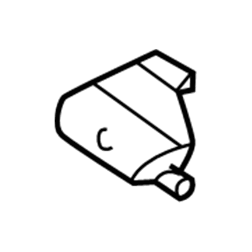 GM 12335636 Bumper Bracket