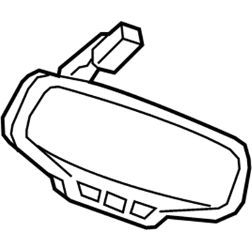 GM 39128529 Mirror Inside