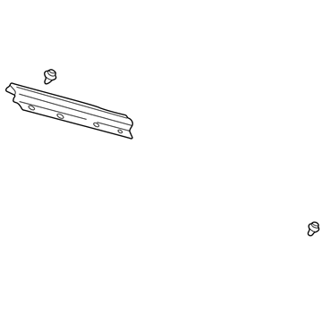 Lexus 67913-50070-B0 Plate, Front Door Scuff, RH