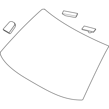Hyundai 86111-K2010 Windshield Glass Assembly