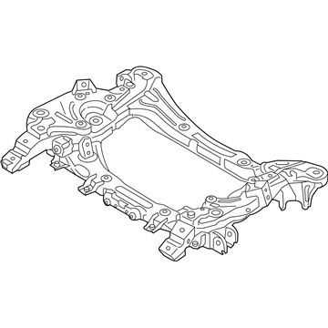 Kia 62410B1600 CROSSMEMBER Assembly-FRO