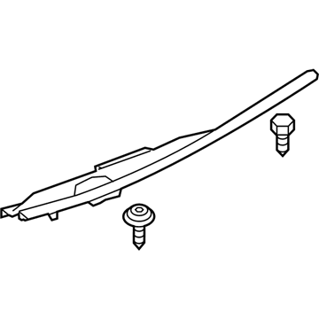Infiniti 65820-4GA0A Seal Assy-Hood, Front RH