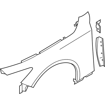 Infiniti F3100-4HKMA Fender - Front, RH
