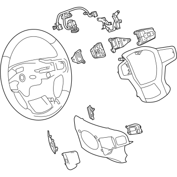 GM 84517135 Steering Wheel