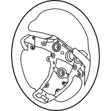 Hyundai 56111-S1000-NNB Steering Wheel Body