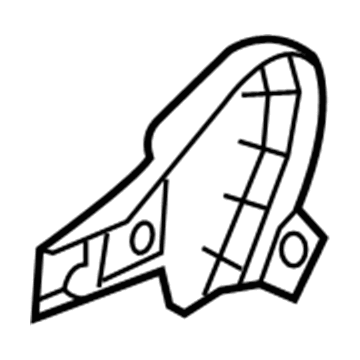 Kia 88055B0000WK Shield Cover-Front Seat