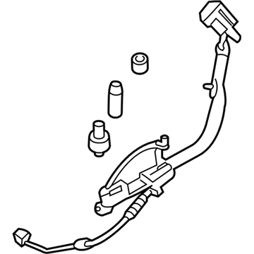 BMW 64-53-9-337-124 Refrigerant Line, Double Pipe
