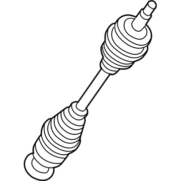 Mopar 4578601AA Axle Shaft-Cv Joint Half Shaft Left