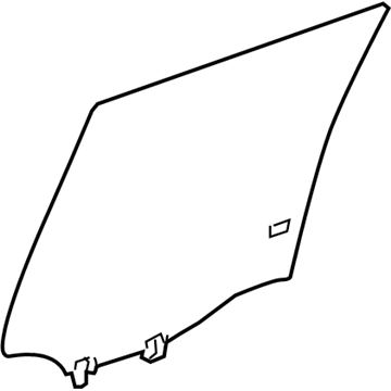 GM 10371642 Moveable Glass