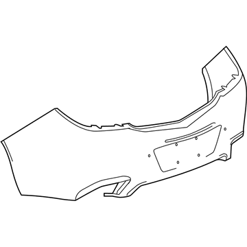 GM 19354855 Bumper Cover