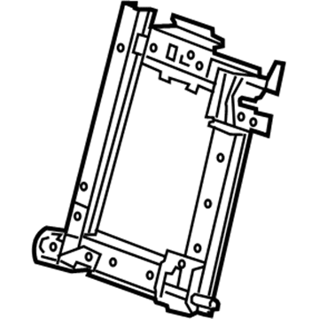 GM 13522764 FRAME-R/SEAT BK