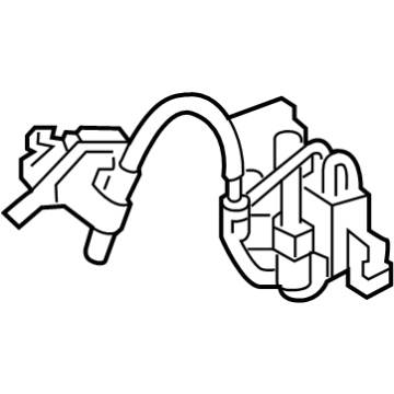 Hyundai 56192-B1060 Extension Wire Assembly-Front, RH