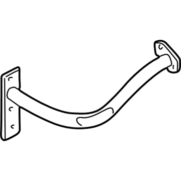 BMW 41-11-7-006-087 Connection Pipe, Connecting Strut, Left