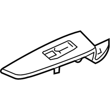 Nissan 80960-CA002 Finisher-Power Window Switch, Front RH