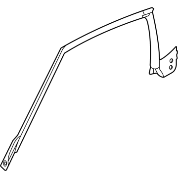 Nissan 76860-6GP0A WEATHERSTRIP-BODY SIDE, RH