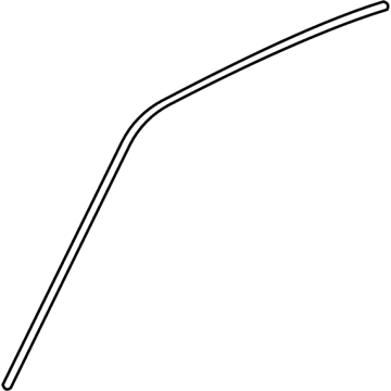 Nissan 76871-1EA0A Retainer-Weatherstrip, LH
