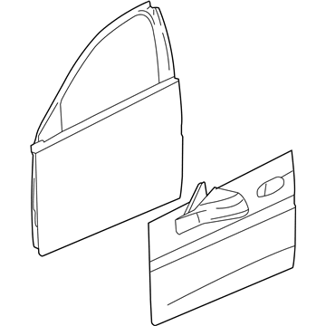 GM 23282694 Door Shell