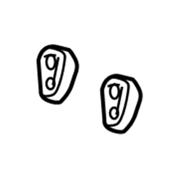 GM 25773925 Insulator-Exhaust Tail Pipe Hanger