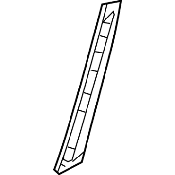 BMW 51-13-7-300-009 Seal, A-Pillar, Left