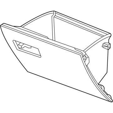 GM 85121719 DOOR ASM-I/P COMPT *BLACK