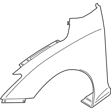 Hyundai 66311-J3000 Panel-Fender, LH