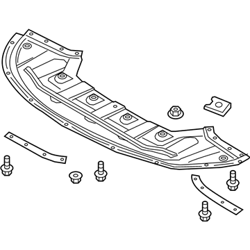 Kia 29110D4000 Panel Assembly-Under Cover