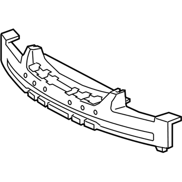 Lexus 52611-53140 ABSORBER, Front Bumper