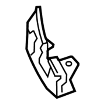 Lexus 52115-53070 Support, Front Bumper S