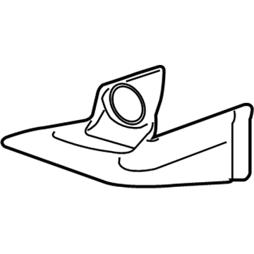 Lexus 76851-53020-A2 Cover, Front Spoiler