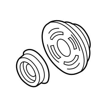 Mopar 68084274AB PULLEY-A/C Compressor