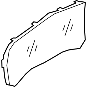 Nissan 24813-JF00A Cover-Front Meter