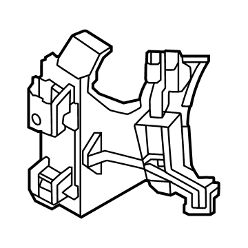 BMW 17-11-8-697-890 HOLDER ELECTRIC COOLANT PUMP