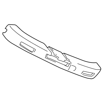 Hyundai 86620-39000 Absorber-Rear Bumper Energy